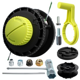 Hsbxbx 314608005 Compatible with Ryobi Reel Easy+ Bump Feed Trimmer Head Straight Shaft RY15526 RY15527 RY15529 Replacement 313318001 311759008