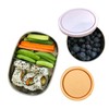 Ever Eco Stainless Steel Bento Snack Box 2 Compartments, 580