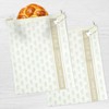 2 Pack Reusable Bread Bags,Cotton Beeswax Bread Bags for Homemade