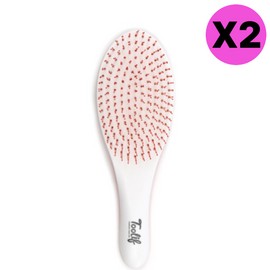 Tulip Hair Comb Brush Massage Stone Gem Wet 2pcs / 툴리프 머리 헤어 빗 브러시 마사지 스톤젬 웻 2개