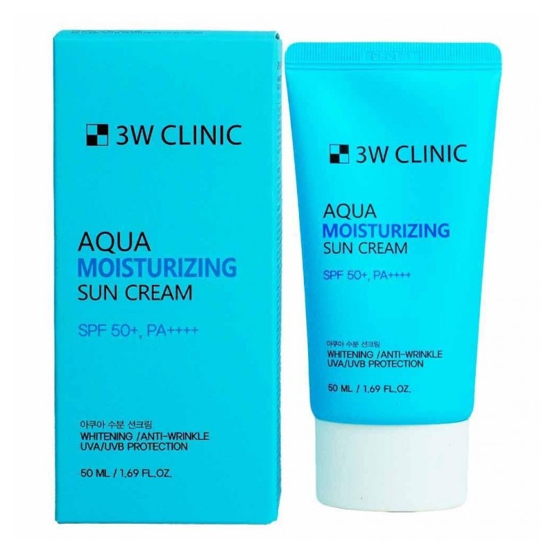 Pingshow111 SPF50+PA+ Aqua Moisture Sunscreen 50ml
