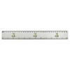 'Happy Frog' 30cm (12 Inch) White Plastic Ruler (RL00087304)