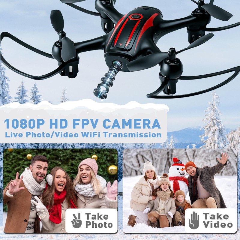 Drones for Kids 8-12, Drone with Camera 1080P for Kids