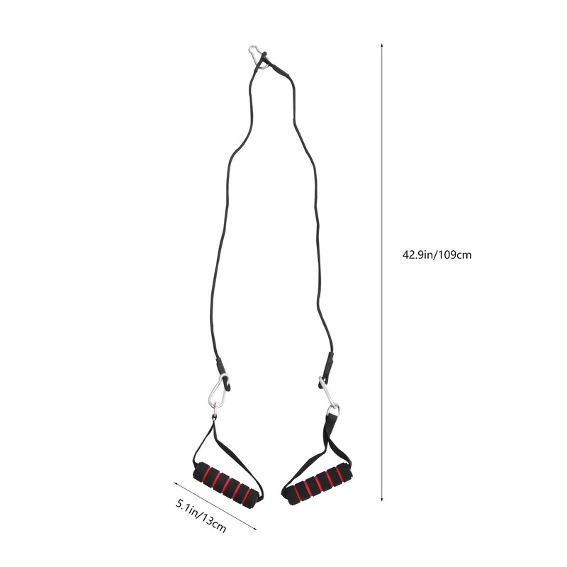 BESPORTBLE Fitness Pulley Cable Tricep Rope Chest Expander Cables Strength