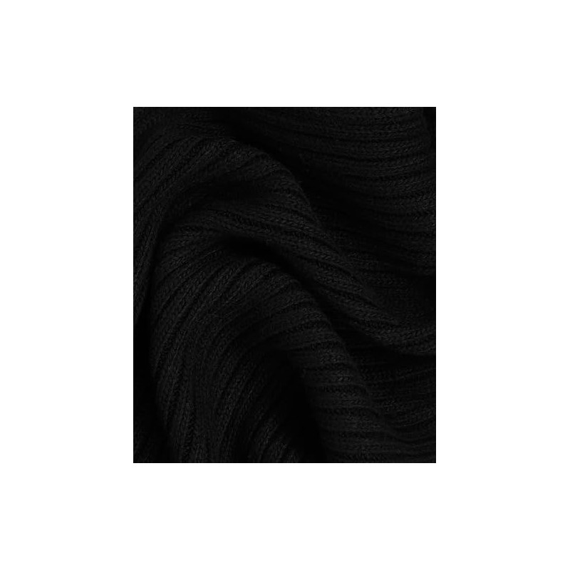 KARL LAGERFELD JEANS, Men's Essential Logo Scarf, Black, One Size,