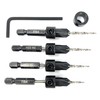 FTG USA Countersink Drill Bit Set 4 Pc #4 (7/64")