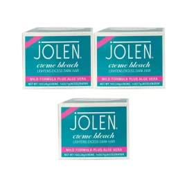 Jolen 졸렌 크림 블리치 마일드 35g 3개 / 써클 Jolen Cream Bleach Mild 35g 3ea / Circle