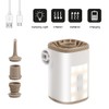 Portable Wireless Electric Air Pump with Light 3600mAh USB Rechargeable