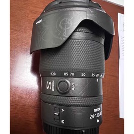 ZZQ&CCF Mebont Anti-Scratch Lens Cover Skin Sticker for Nikon NIKKOR Z 24-120mm f/4 S Lens Camera Protector Film Skin Protective Decoration and Wear Resistance(Circuit Black)