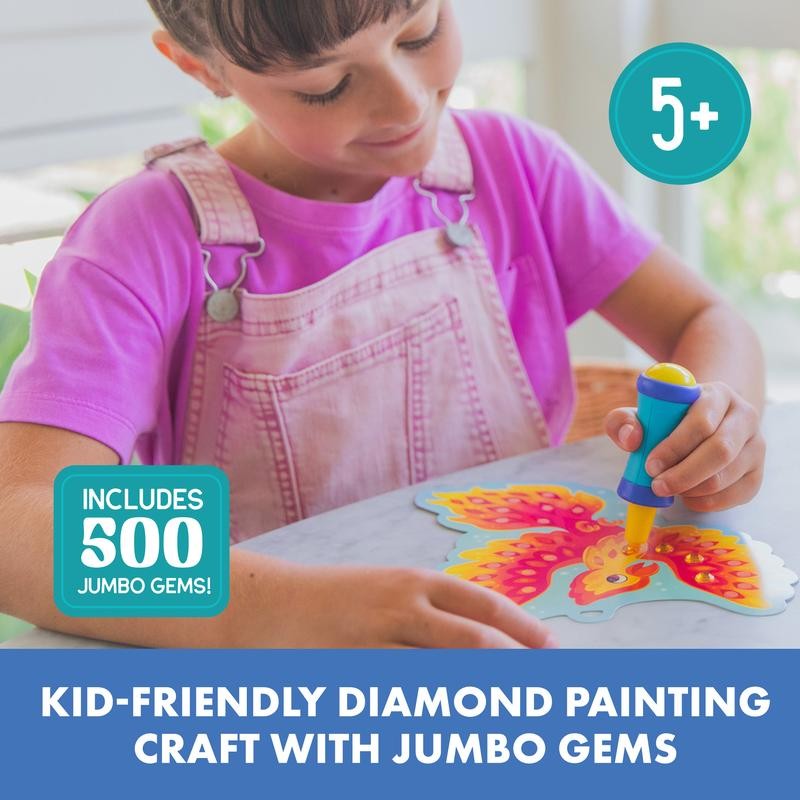 Educational Insights Creative Craft Kit – Tufting, Pom Poms &