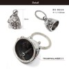 TRIUMPHAL kylbtu-001-012oya Guardian Bell Biker Bell Charm Safety Key Chain