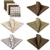 Shlax & Wing 5 Pcs Men's Pocket Square Set Business