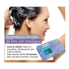 Ampolleta Semilla De Lino Reestructurante Xiomara 10 Ml