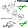 MINOOM Fuel Check Valve One Way Inline Non Return Diesel