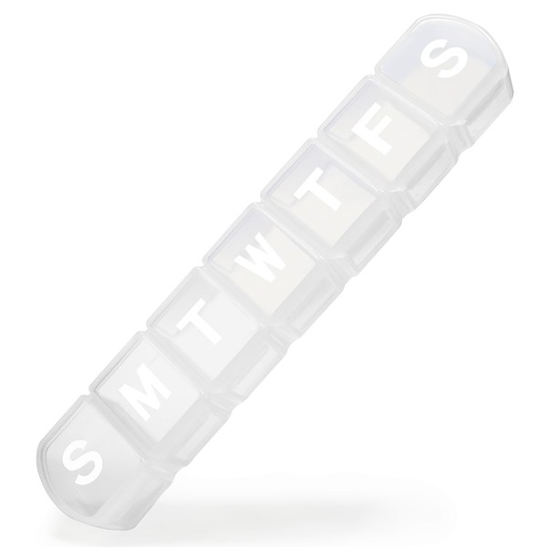 MOLN HYMY XL Weekly Pill Box Organizer 7 Day, 1