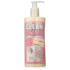 Soap & Glory Clean On Me Shower Gel and Body Lotion