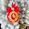jelanny 6 Christmas tree red gold ornament fairy tale ballerina