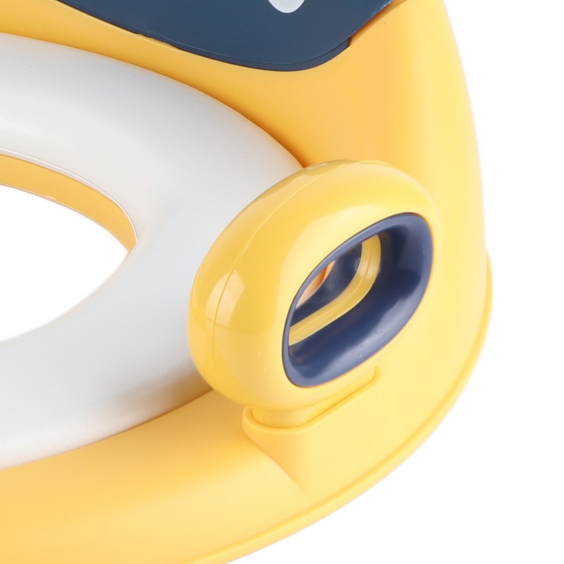 Toddlers Toilet Seat with Spatter Guard and Handles Baby Potty
