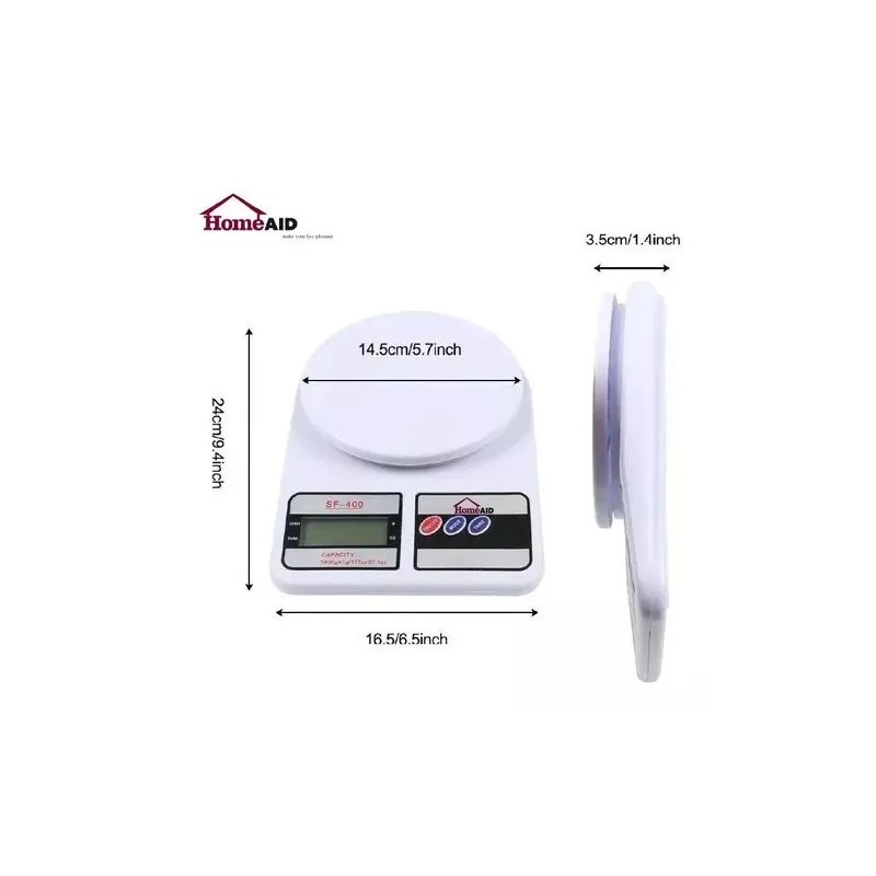 Electronic Bascula Digital De Cocina Gramera Pesa De 1 Gramo