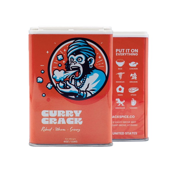 Curry Crack Spice – Golden Curry Seasoning Blend with Turmeric,