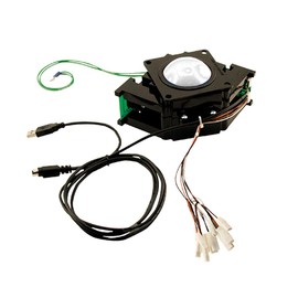 Suzo-Happ 2-1/4" Solid White Trackball Assembly w USB & PS/2 Interface