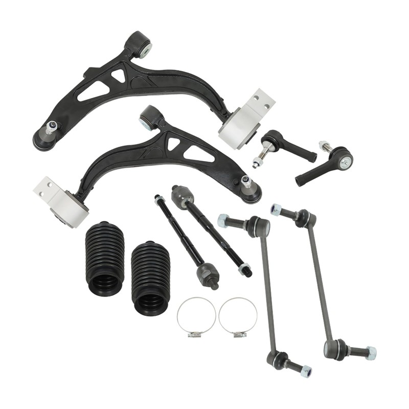 munirater 10pcs Front Lower Control Arm Ball Joints Sway Bars