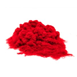 Flock Fibres, Powder - DIY Flocking - 1mm Nylon - 100g (Pillar Box Red)