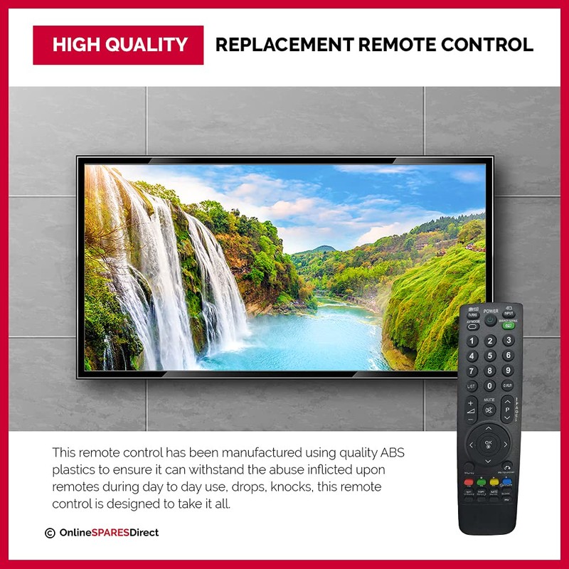 REPLACEMENT For LG TV Remote Control - FLATRON M1962D FLATRON