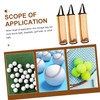 SUPVOX 3pcs Tennis Ball Mesh Bag Durable Tennis Ball Pouch