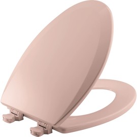 Bemis 1500EC 063 1500EC063 Toilet Seat, 1 Pack Elongated, Venetian Pink