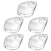 ECCPP 5x Cab Marker Roof Running Light Top Lamp Clear