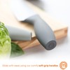 MasterChef Kitchen Knife Set with Covers, 6 Professional Chef Knives
