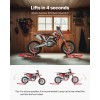850lbs Capacity Motorcycle Stand Lift Front & Rear Combo with