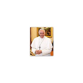 Sticker Pope Francis Jorge Mario Bergoglio Argentina 6 x 7 cm A2428