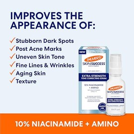 Palmers Skin Success Extra Strength Suero Corrector de Tono, Ayuda a Reducir Manchas Oscuras y Manchas de la Edad, Marcas Post-Acn, Apto para Todo... 
