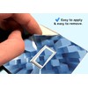3D Abstract Blue Block Extending from Light Switch Sticker (17718868)