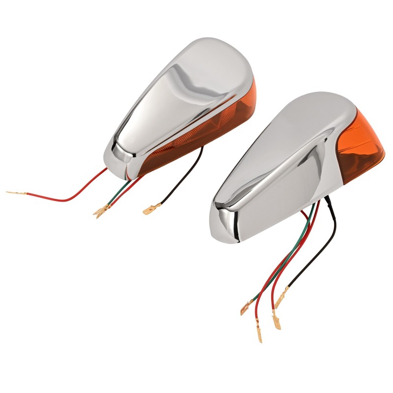 HECASA Pair Turn Signal Lights Compatible with 1970-1979 VW BUG