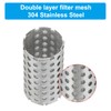 PATIKIL 4 Pcs 18mm OD Strainer Mesh, 32mm H 80