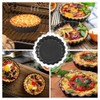 CAASFOOY Nonstick Mini Tart Pan,4 Inch Carbon Steel Non Stick