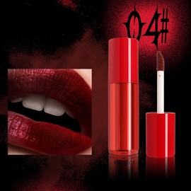 Powdered Lipstick - Glitter Matte Lipstick,Matte Lip Gloss for Outdoor Shopping, Performance, Glitter Lip Gloss Lipstick Makeup