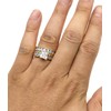 TWO RINGS His Hers Wedding Ring Sets Couples Rings Women's