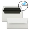 25x Mourning Paper Sets DIN A4 with white envelopes, black