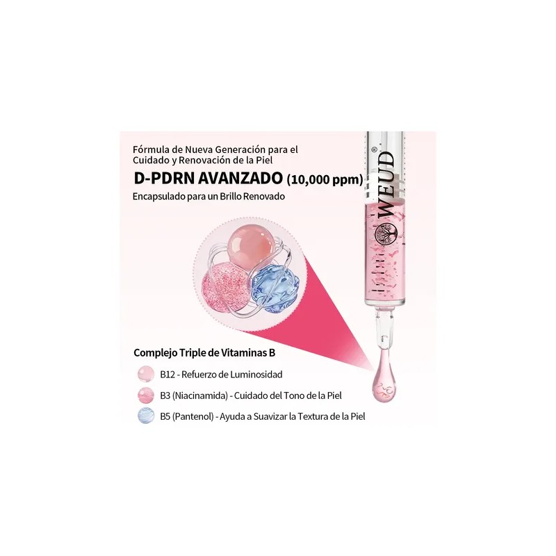 Weud Pdrn Niacinamida - Ampolla Iluminadora Coreana Madura