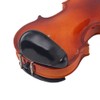 Black TPU Violin Shoulder Rest Pad Soft Musical Instruments Parts