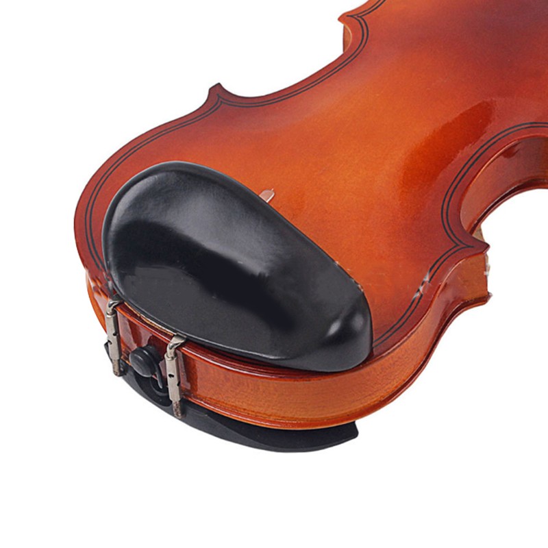 Black TPU Violin Shoulder Rest Pad Soft Musical Instruments Parts