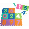 Playshoes Soft Number Jigsaw Puzzle Play Mat (Multi-Coloured)