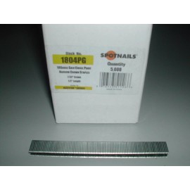 Spotnails 1804PG 1/2" 18 Gauge 7/32" Crown Staples (50,000) Bostitch SX Style