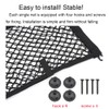 [2 Pack] Cargo Net for Cars RV Trunk Boats Home