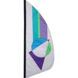 Premier Kites 23253 Wind Garden Ripstop Nylon Feather Banner, Pastel Prizm, 3-1/2-Feet
