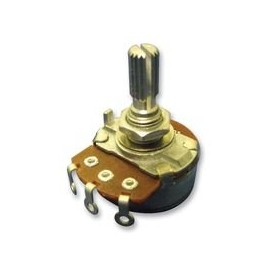 [TT ELECTRONICS / BI TECHNOLOGIES] PANEL POT, 1 MEG LOG 24MM|VARIABLE ROTARY RESISTORS - P231-QC20AR1MEG